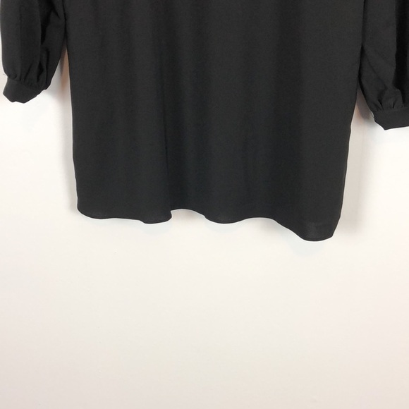 Lulus women’s black long sleeve lined pullover 2 pocket tunic dress Size Large - Picture 2 of 6